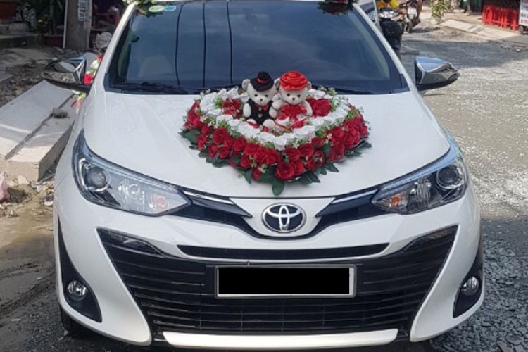Xe đám cưới Vios